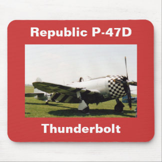 Thunderbolt för republik P-47D Musmatta