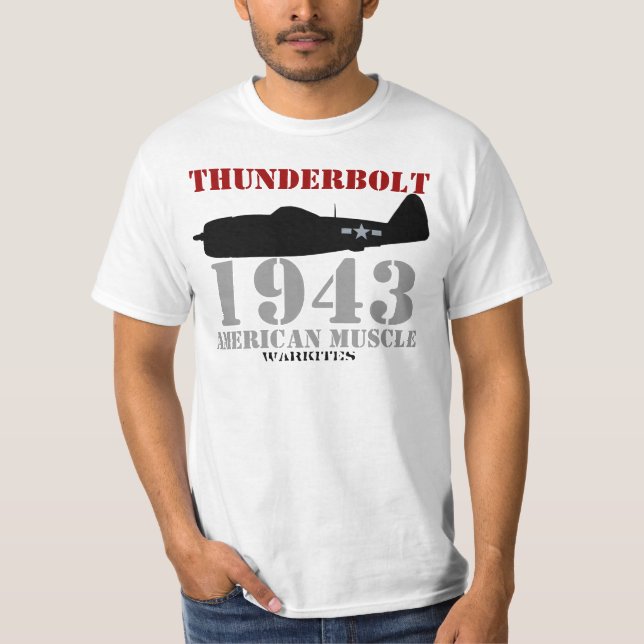 Thunderbolt-muskel Tee (Framsida)