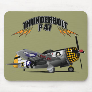 Thunderbolt P47 Mousepad Musmatta