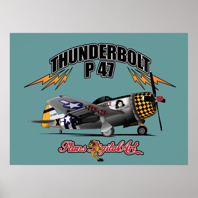 ThunderBolt P47 Poster (Framsidan)