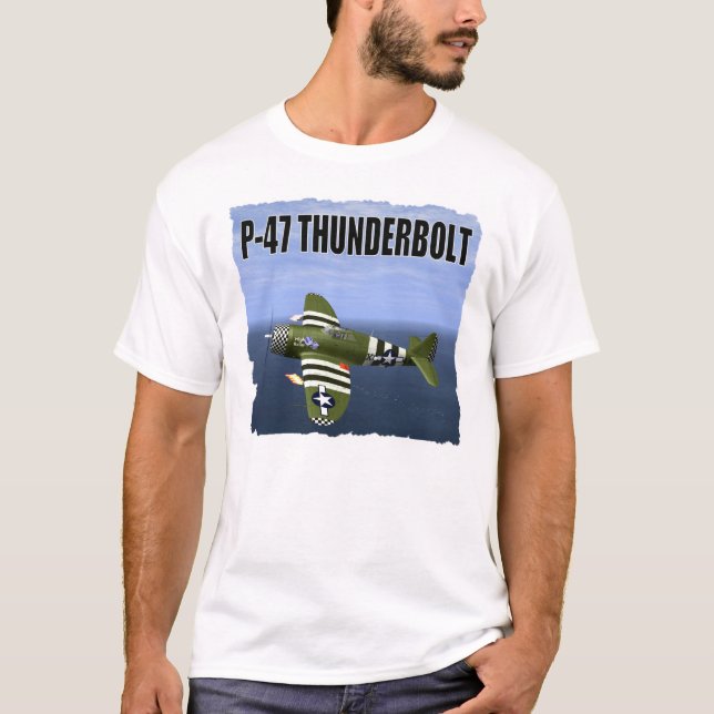 THUNDERBOLT P-47 TEE SHIRT (Framsida)