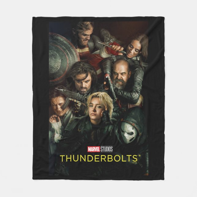 Thunderbolts* | Group Fighting Theatrical Fleecefilt (Framsidan)