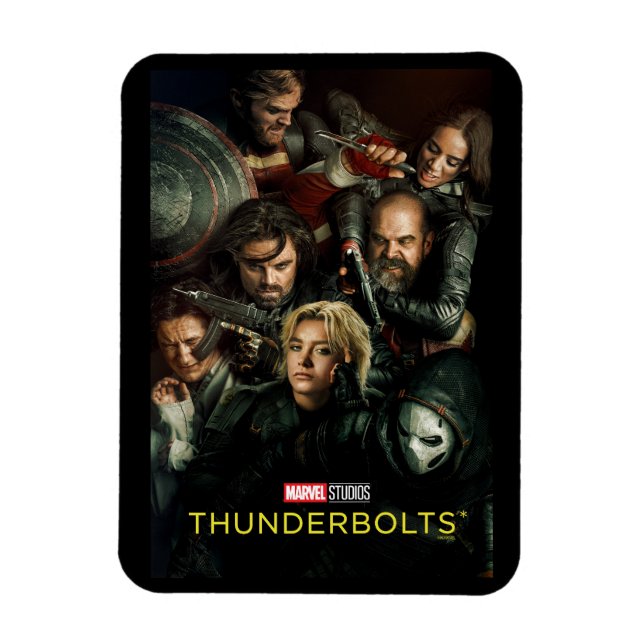 Thunderbolts* | Group Fighting Theatrical Magnet (Vertikal)