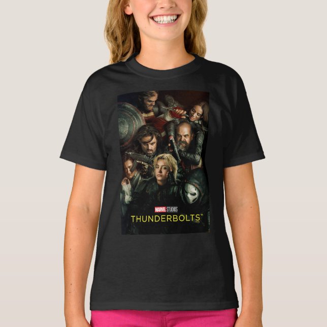 Thunderbolts* | Group Fighting Theatrical T Shirt (Framsida)