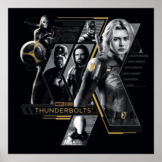 Thunderbolts* | Group Graphic Poster (Framsidan)
