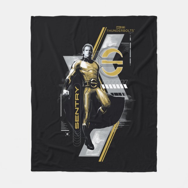 Thunderbolts* | Sentry Character Graphic Fleecefilt (Framsidan)