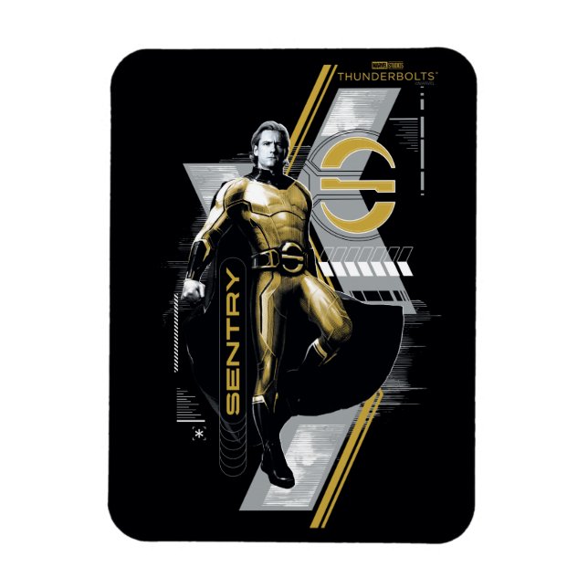 Thunderbolts* | Sentry Character Graphic Magnet (Vertikal)