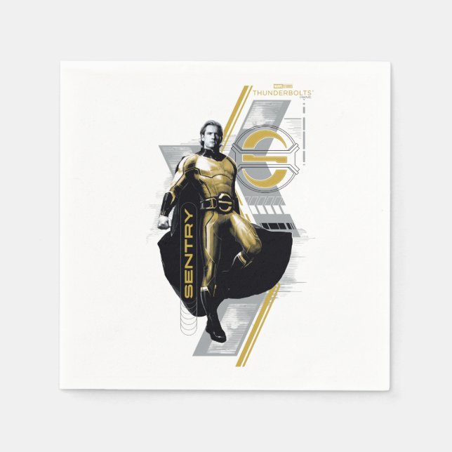 Thunderbolts* | Sentry Character Graphic Pappersservett (Framsidan)