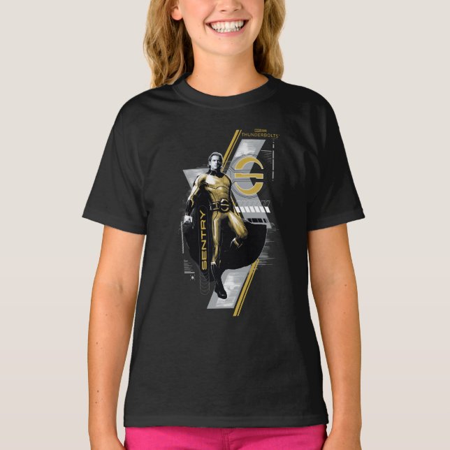 Thunderbolts* | Sentry Character Graphic T Shirt (Framsida)