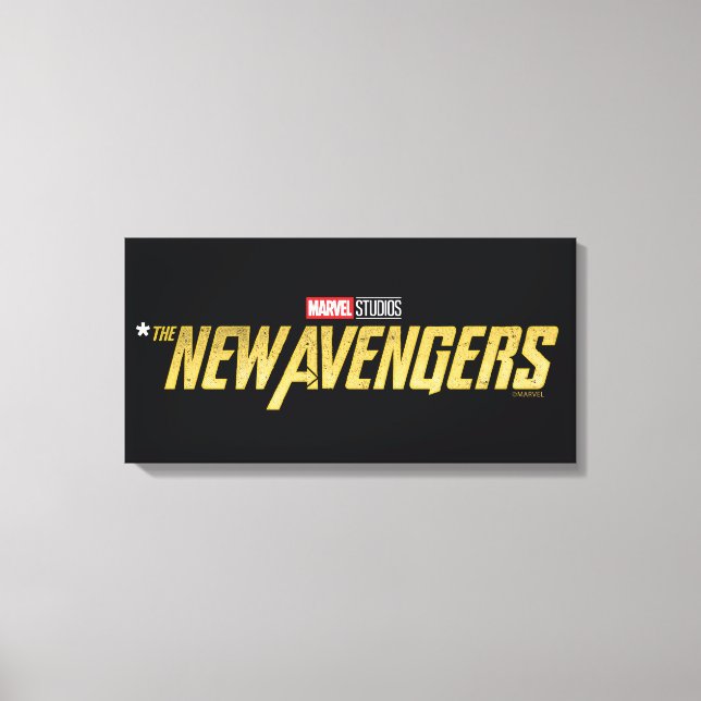 Thunderbolts* | *The New Avengers logotyp Canvastryck (Framsida)