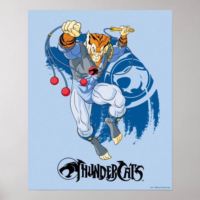 ThunderCats | Bild för typgrafiska tecken Poster (Framsidan)