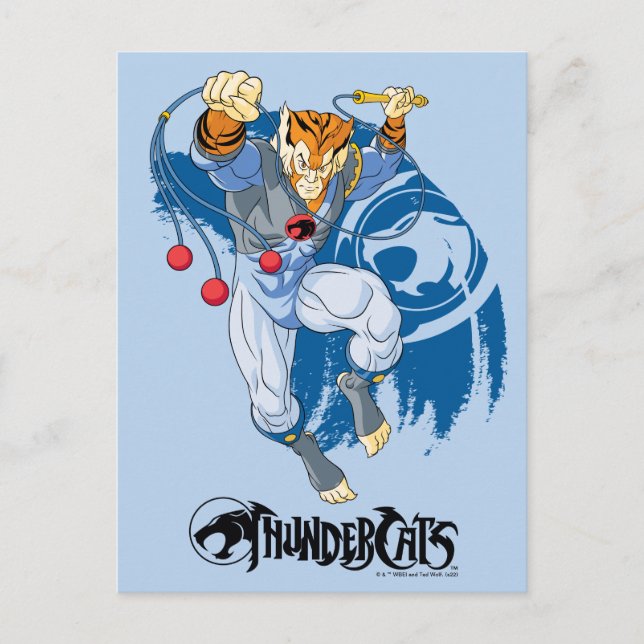 ThunderCats | Bild för typgrafiska tecken Vykort (Framsida)