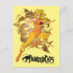 ThunderCats Cheetara Karaktärs Grafik Vykort