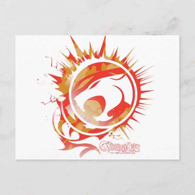ThunderCats | Explosive Logo Graphic Vykort (Framsida)
