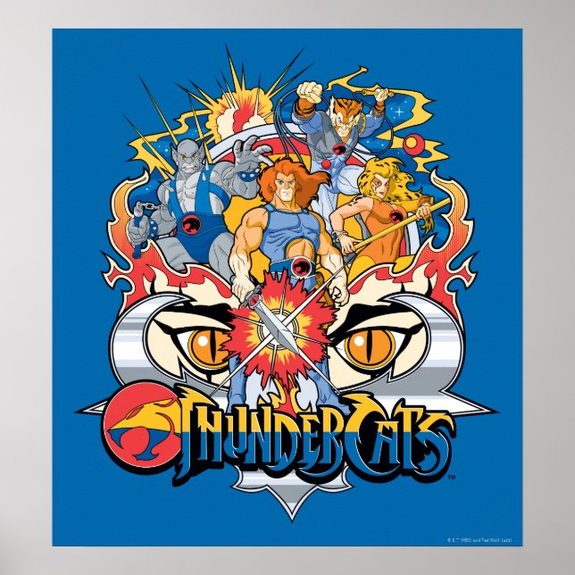 ThunderCats | Firey Group Graphic Poster (Framsidan)
