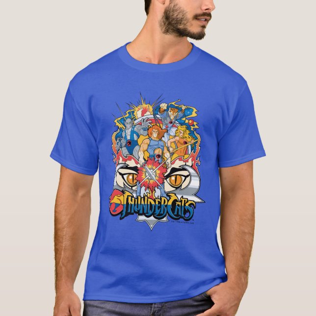 ThunderCats | Firey Group Graphic T Shirt (Framsida)