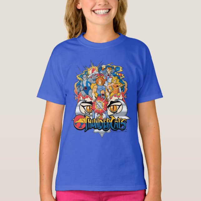 ThunderCats | Firey Group Graphic T Shirt (Framsida)