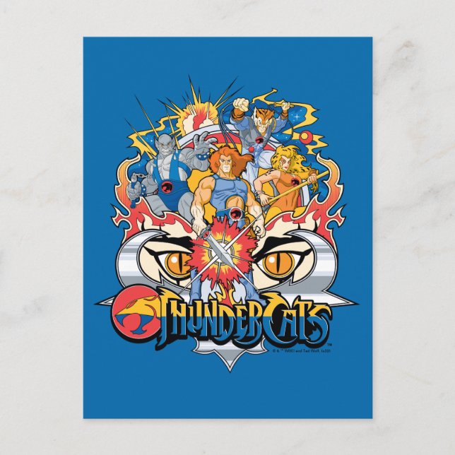 ThunderCats | Firey Group Graphic Vykort (Framsida)