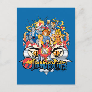 ThunderCats Firey Group Graphic Vykort