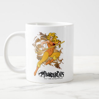ThunderCats | Grafik med Cheetara-tecken Jumbo Mugg
