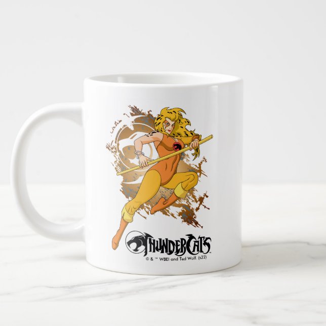 ThunderCats | Grafik med Cheetara-tecken Jumbo Mugg (Vänster)