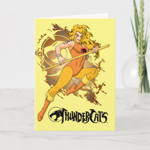 ThunderCats Grafik med Cheetara-tecken Kort