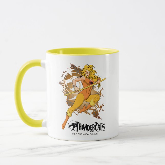 ThunderCats | Grafik med Cheetara-tecken Mugg (Vänster)