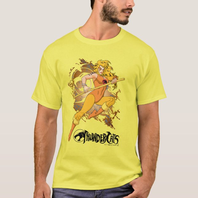 ThunderCats | Grafik med Cheetara-tecken T Shirt (Framsida)