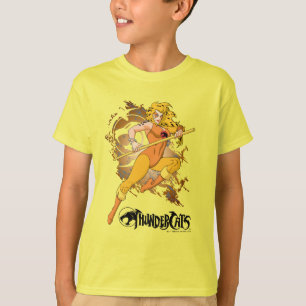 ThunderCats Grafik med Cheetara-tecken T Shirt