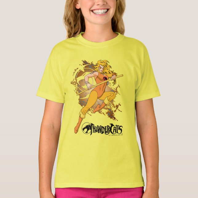 ThunderCats | Grafik med Cheetara-tecken T Shirt (Framsida)