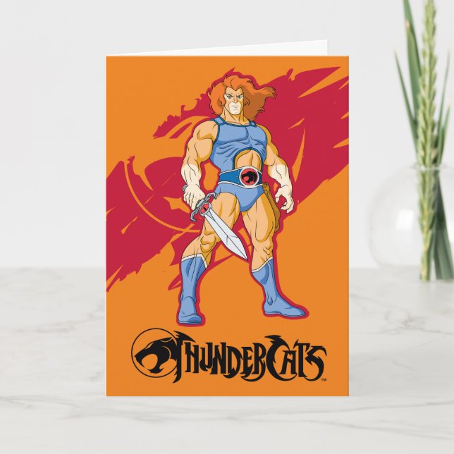 ThunderCats | Grafik med Lejona tecken Kort (Framsida)