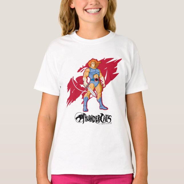 ThunderCats | Grafik med Lejona tecken T Shirt (Framsida)