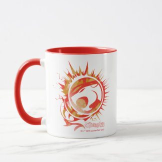 ThunderCats | Grafik över explosiv Logotyp Mugg