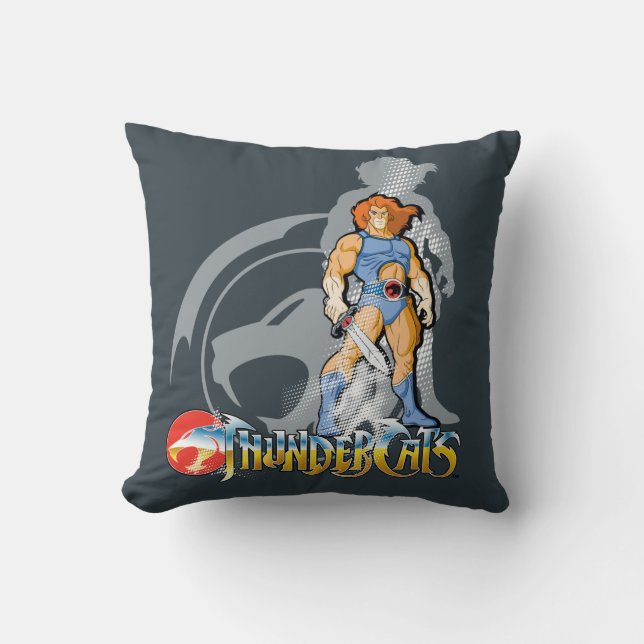 ThunderCats | Lejon-O-halvtonsgrafik Kudde (Framsida)