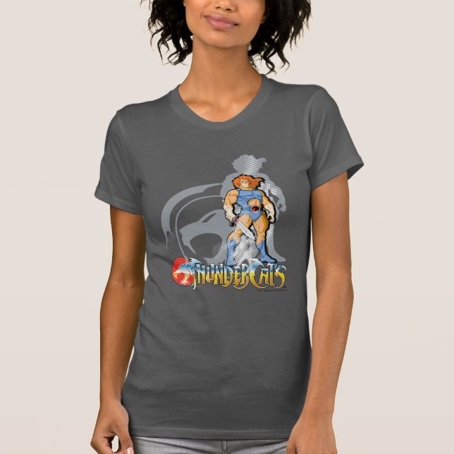 ThunderCats | Lejon-O-halvtonsgrafik T Shirt (Framsida)