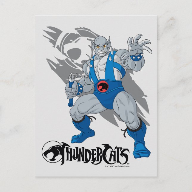 ThunderCats | Panthro Karaktärs Grafik Vykort (Framsida)