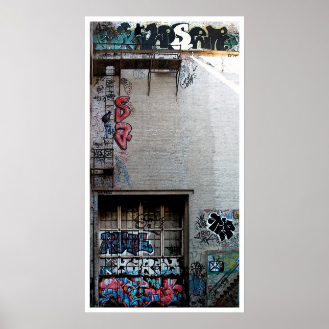 Thunderdome 18.6" x 34.5" UV Matta Tryck (Framsidan)