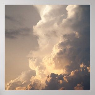Thunderhead Cloud Heaven Himlar Storm Clouds Poster