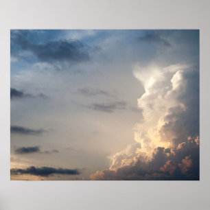 Thunderhead Cloud Heaven Himlar Storm Clouds Poster