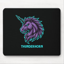Thunderhorn Esports Mascot | Gaming Mouse Pad | Ag Musmatta