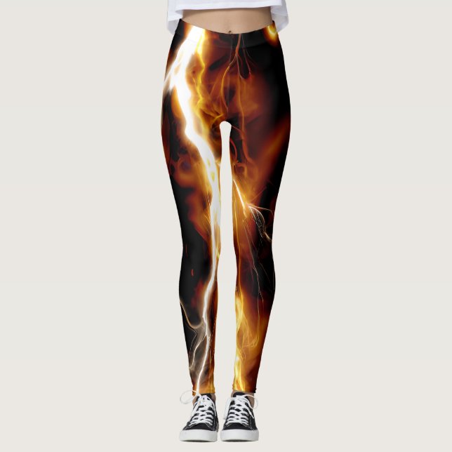 Thunderrike Glow Yoga Leggings (Framsida)