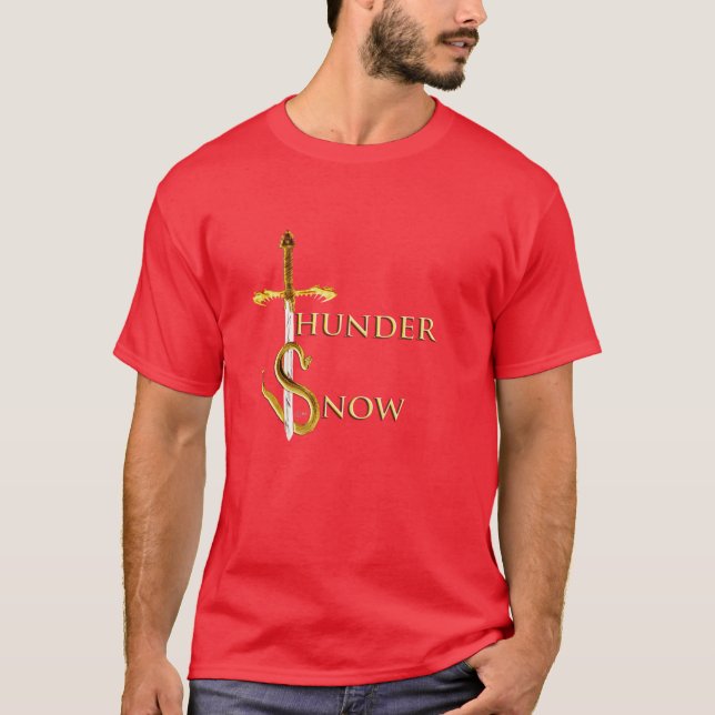 ThunderSnow logotyp T-shirt (Framsida)