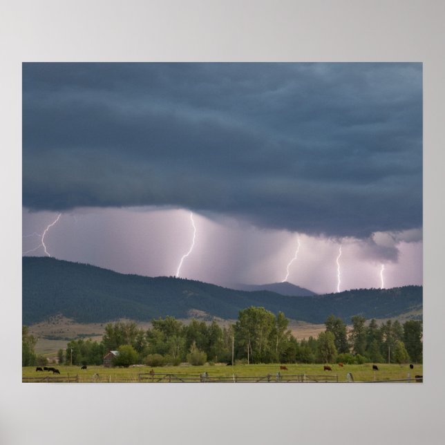 Thunderstorm gav blixt i Jocko Poster (Framsidan)