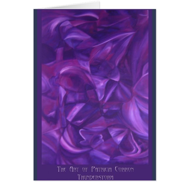 Thunderstorm Hälsningskort (Framsidan)