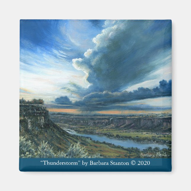 "Thunderstorm" Magnet (Framsidan)