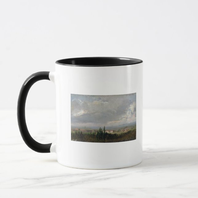 Thunderstorm nära Dresden, 1830 Mugg (Vänster)
