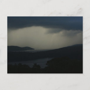 Thunderstorm över Quabbin Reservoir Vykort