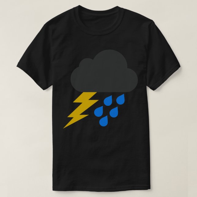 Thunderstorm T Shirt (Design framsida)
