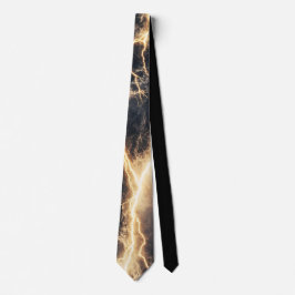 Thunderstorm Tie/Krawatte mit Blitzd Slips