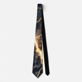 Thunderstorm Tie/Krawatte mit Blitzd Slips